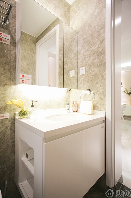 北欧2室风格装修效果图大全,115平米南北通透北欧风格装修图