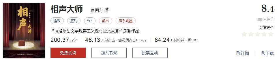 50大公认网络小说神作,网络评分最高小说20部
