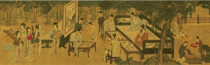 宋刘松年山水画精品欣赏,宋画四大家作品欣赏