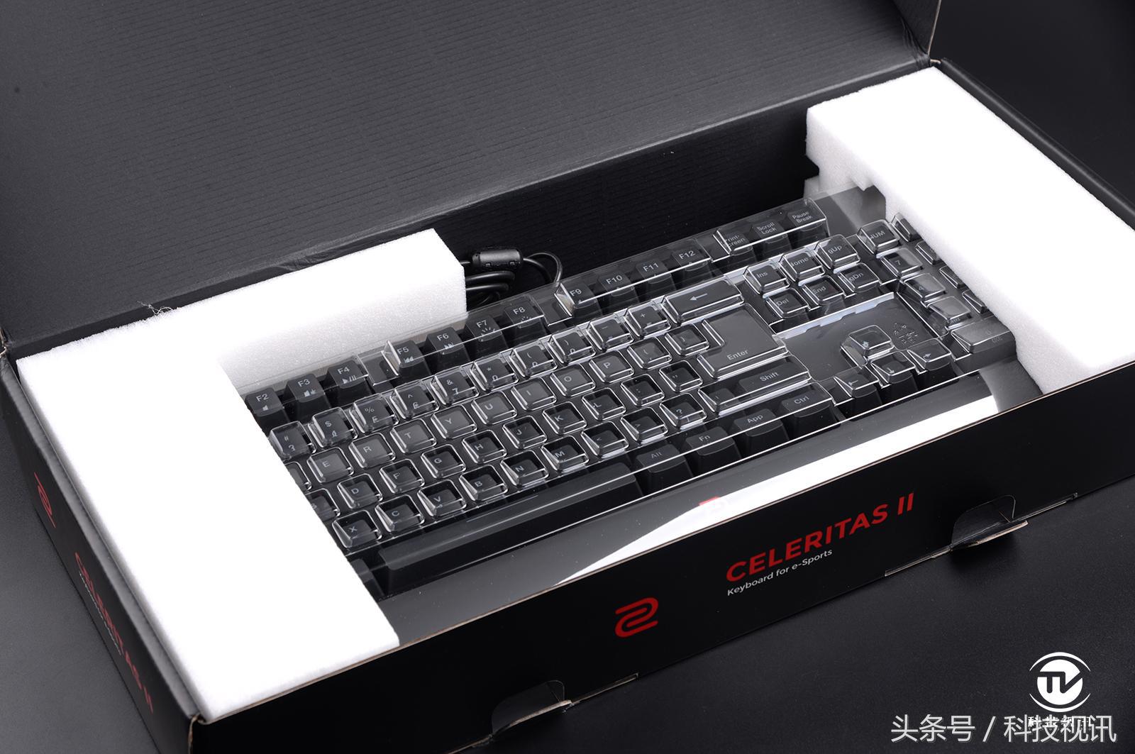 依旧偏执狂明基ZOWIECELERITASⅡ机械键盘评测