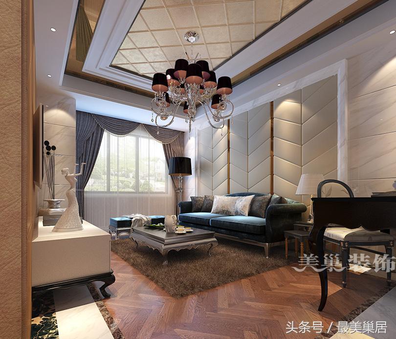 美巢元正康郡效果图,美巢装饰200平以上