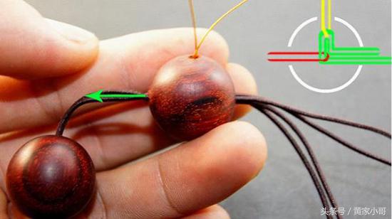 佛珠手串三通穿法,佛珠手串三通穿法与佩戴小技巧