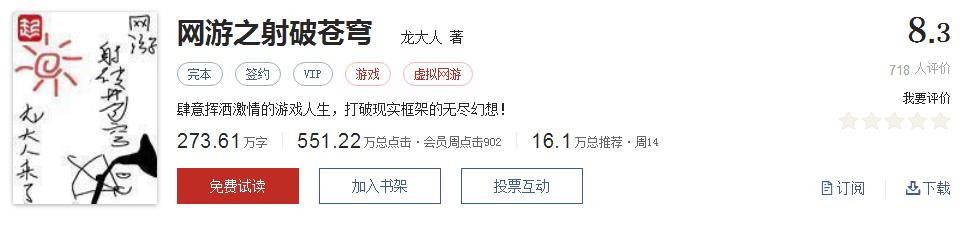 网络小说5大神作,500部精品网络小说神作集合