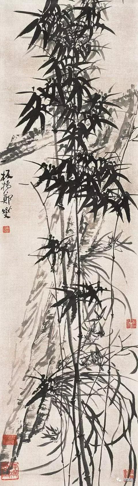 郑板桥的潍县署中画竹朗读视频,郑板桥竹子画大全