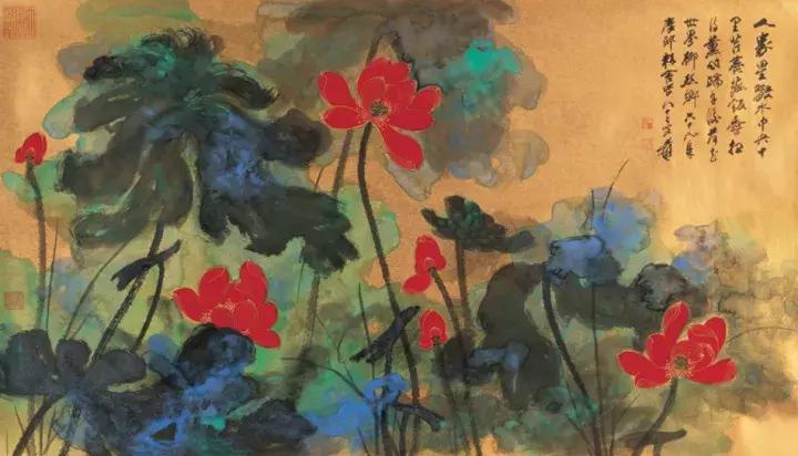 张大千画真的好吗,张大千的桃源图在谁手里