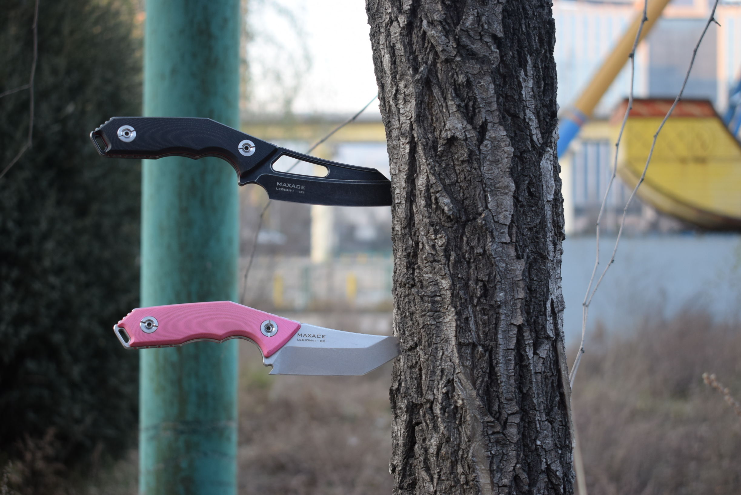 设计怪异的歪把子直刀好用吗？MAXACE军团系列直刀横向评测