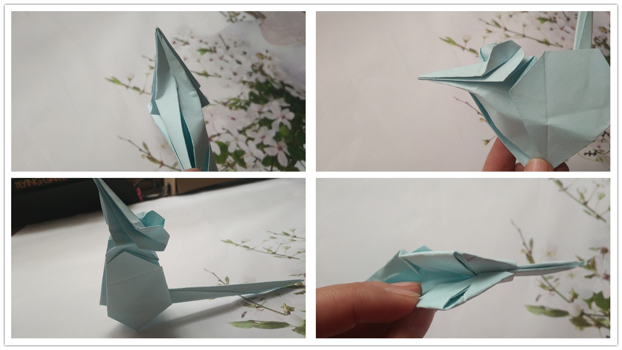 折纸十二生肖鼠的简单教程,折纸可爱小老鼠折法