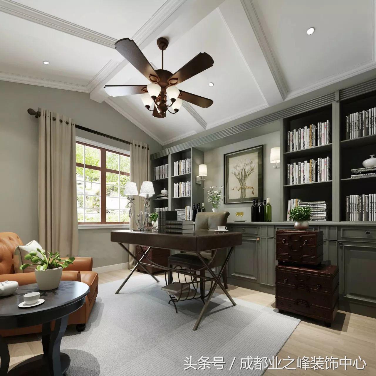 派克公馆复式,美式联排别墅地下室