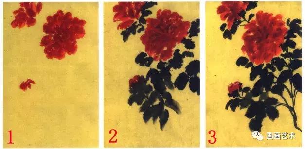 国色天香写意牡丹画,画写意牡丹用什么纸