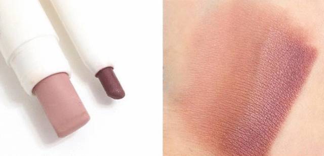 哑光双色眼影棒一抹成型推荐,好看亮闪闪的眼影棒