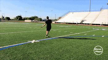 足球重心转移训练,足球转移套路技巧教学