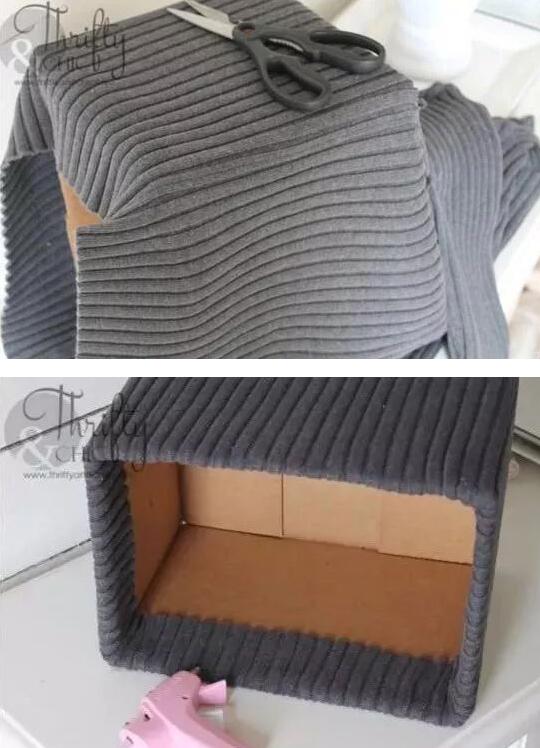 毛衣旧了不要扔,毛衣破了别扔