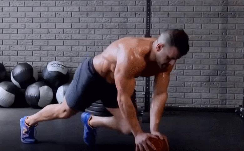 中长跑腰腹肌训练方法,快速练出腹肌俯身登山跑