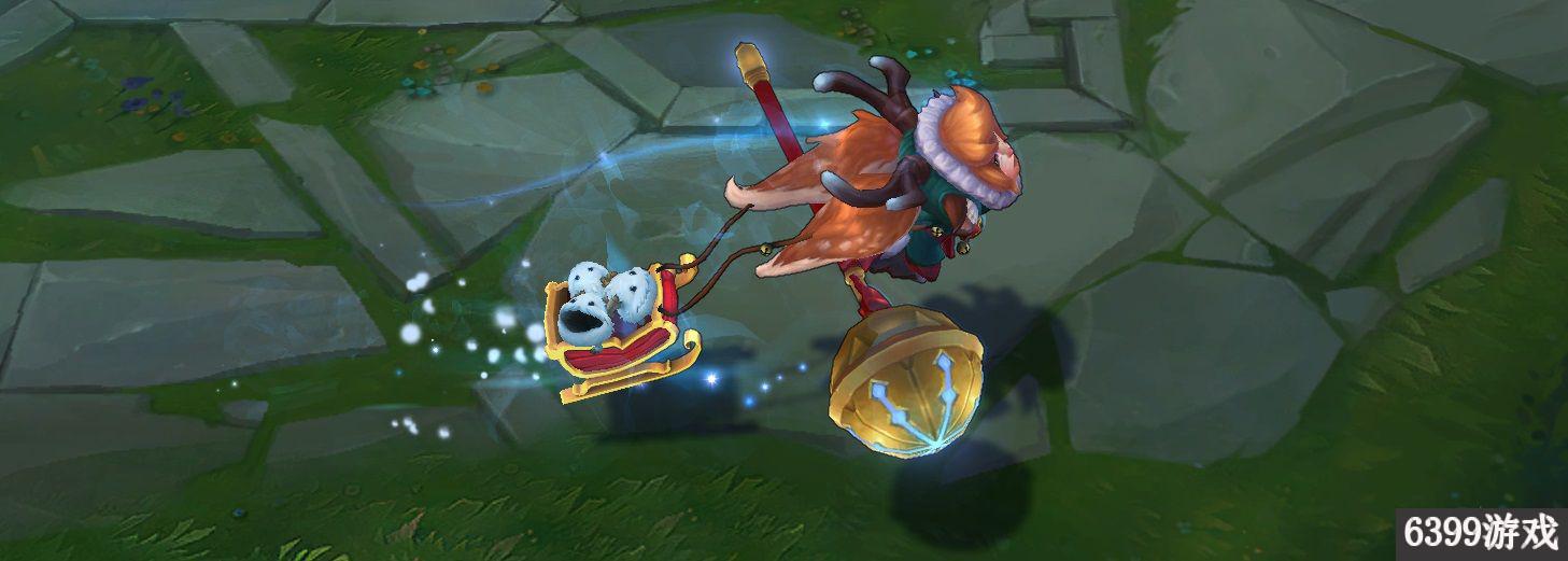 LOL冰雪驯鹿波比新皮肤效果LOL冰雪驯鹿波比皮肤怎么样