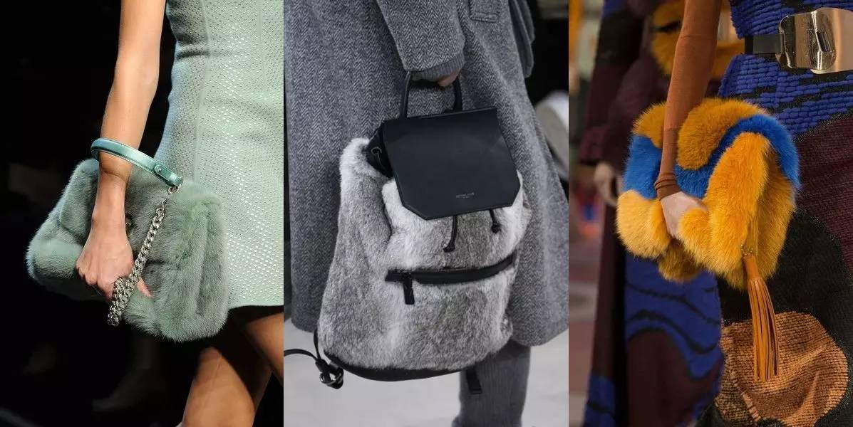 冬天的包包没点毛还能叫时髦?