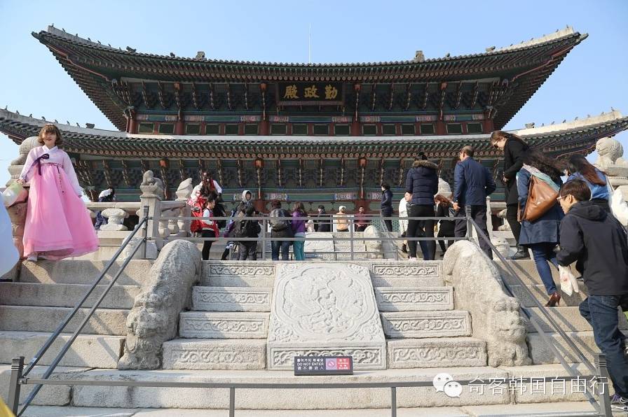 韩国故宫景福宫与中国故宫,韩国故宫景福宫游玩