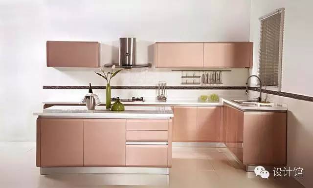 l型橱柜怎么设计才实用,实用美观橱柜拉手