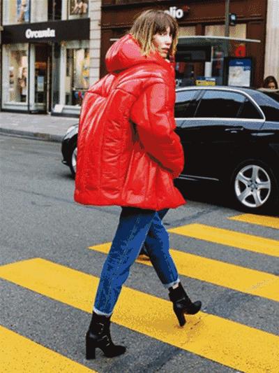 权志龙同款羽绒服穿搭,权志龙穿搭oversize