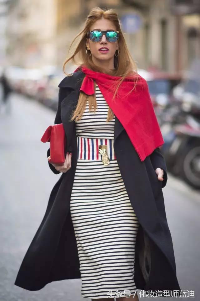 get不同发型,和围巾搭配的发型