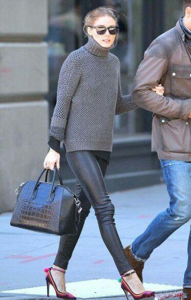 同一套衣服穿起来效果是怎么样的,毛衣搭配轻奢时尚怎么穿都好看