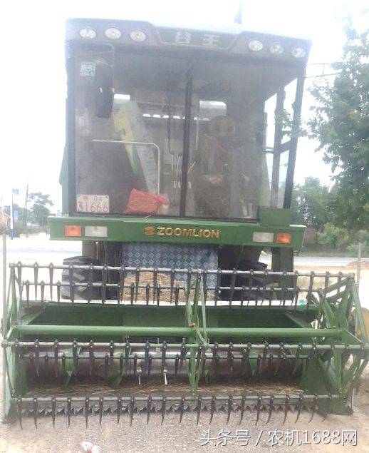 谷王收割机tb60好吗,16年谷王tb60收割机