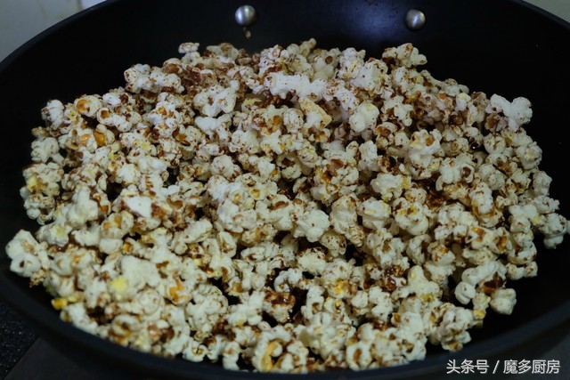 怎样能把玉米粒炒成玉米花,几颗玉米粒就能爆一大锅爆米花