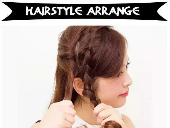 齐刘海发型怎么扎好看中长发,齐刘海怎样扎出好看马尾