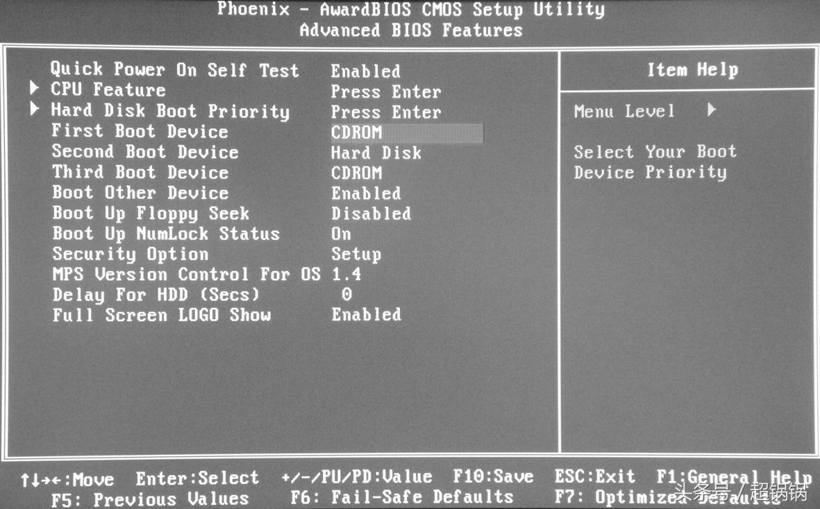 phoenixawardbios设置教程,电脑老版本bios详解