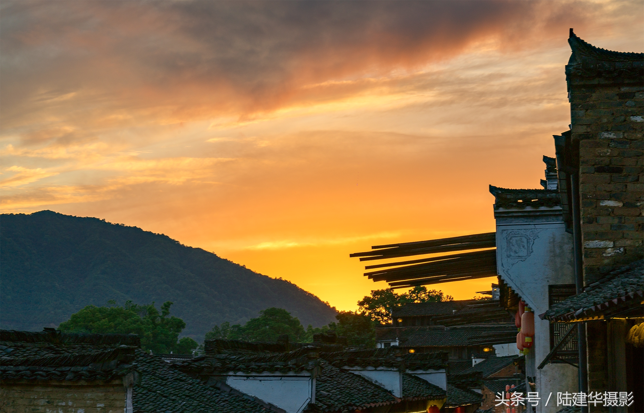 婺源篁岭最美村落,婺源有着中国最美山村称号