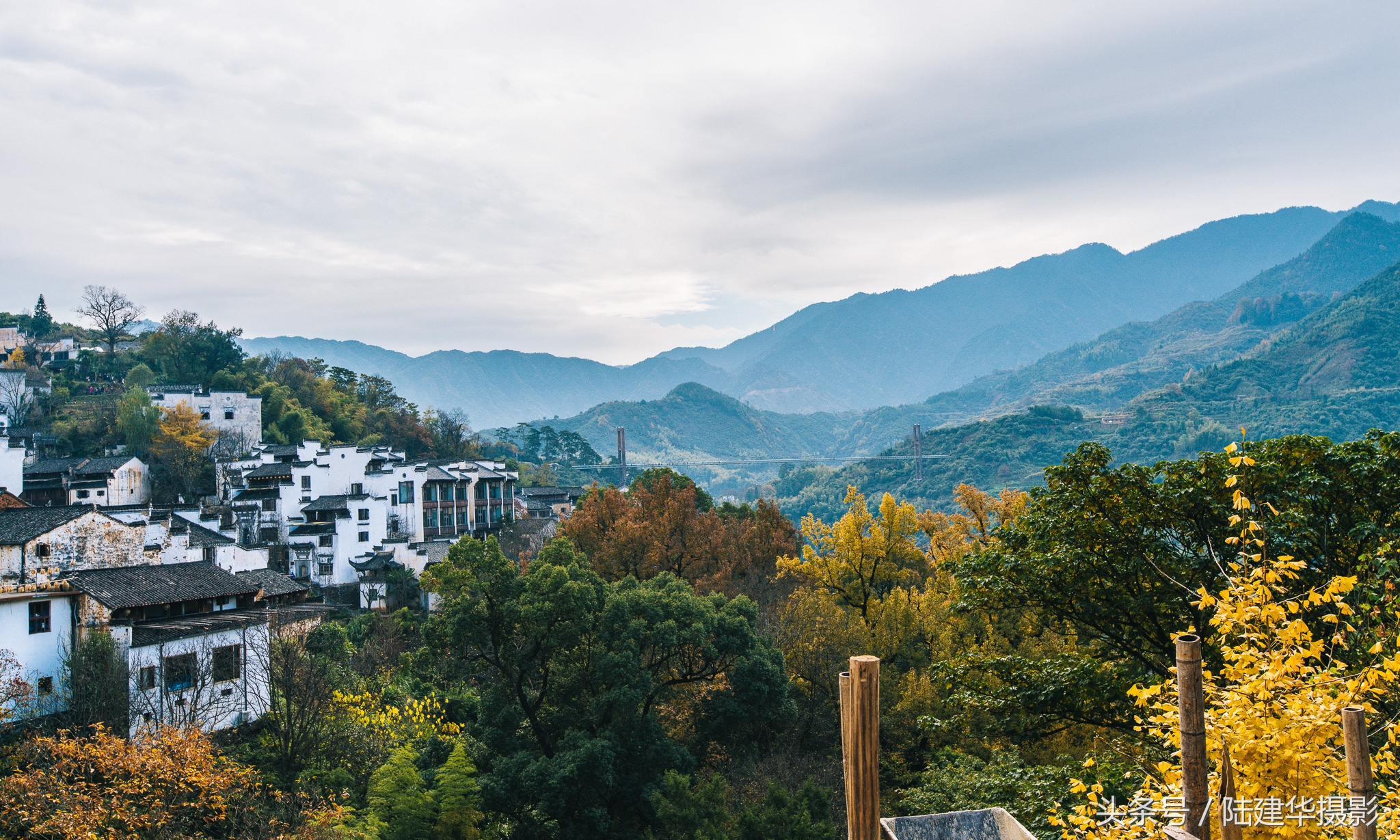 婺源篁岭最美村落,婺源有着中国最美山村称号