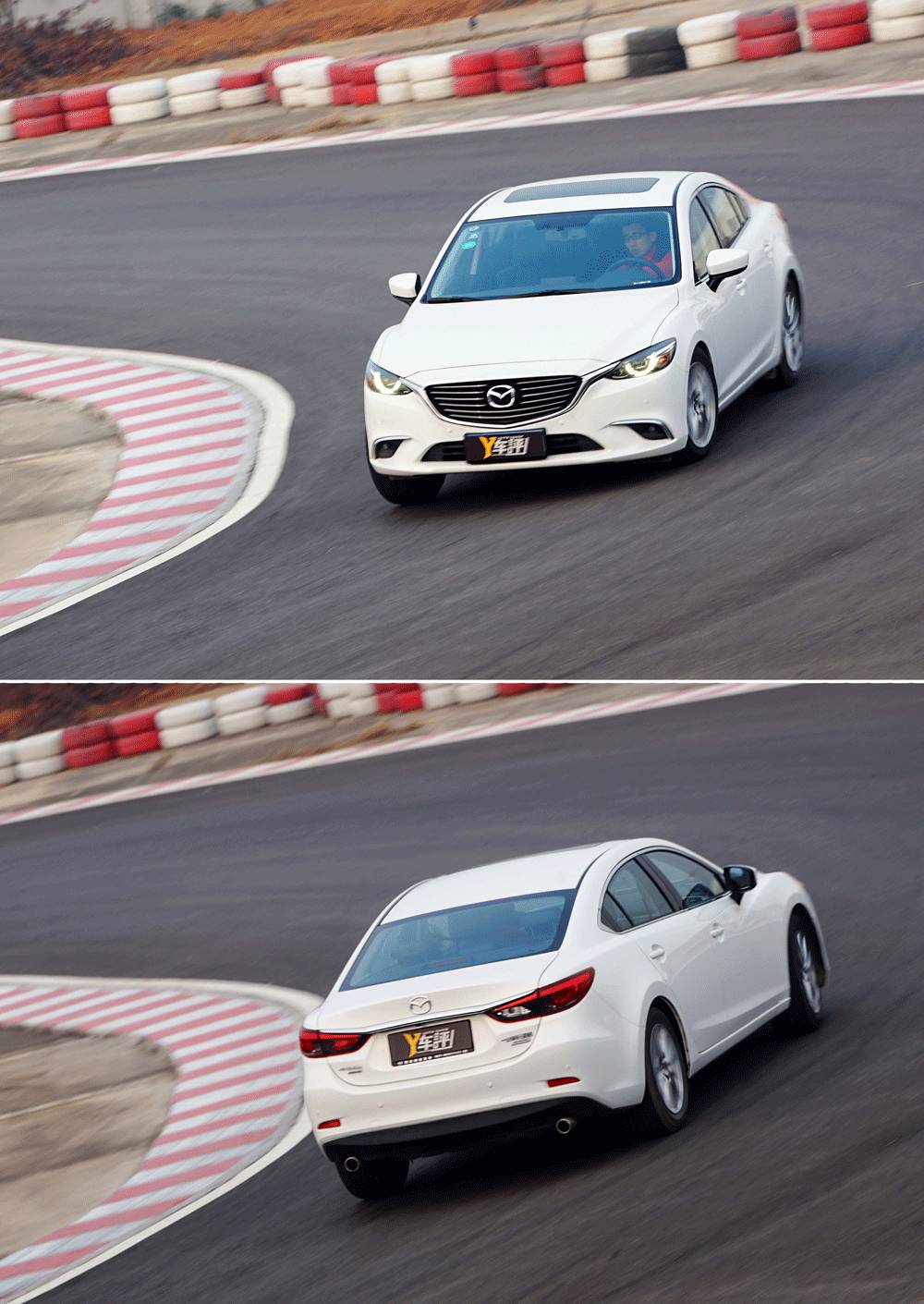 试驾马自达阿特兹,试驾君威对比阿特兹