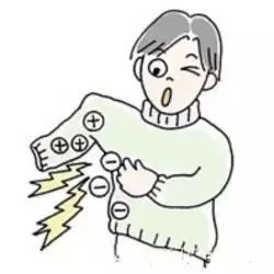 化纤衣物静电对人体的影响,丝织物容不容易起静电