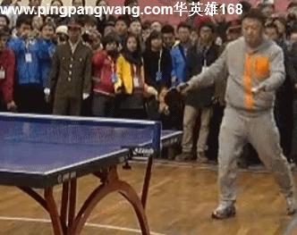 中国乒乓球十大经典发球动作,国乒高抛发球姿势合集