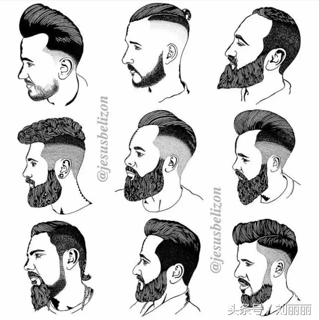 推荐男士十大发型,中年男士白发多剪什么发型好