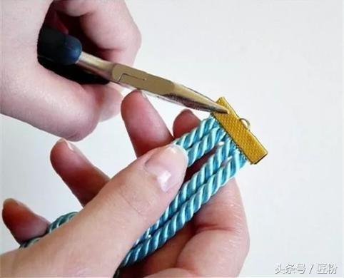 diy蝴蝶结手链教程手工,蝴蝶结diy配饰手链