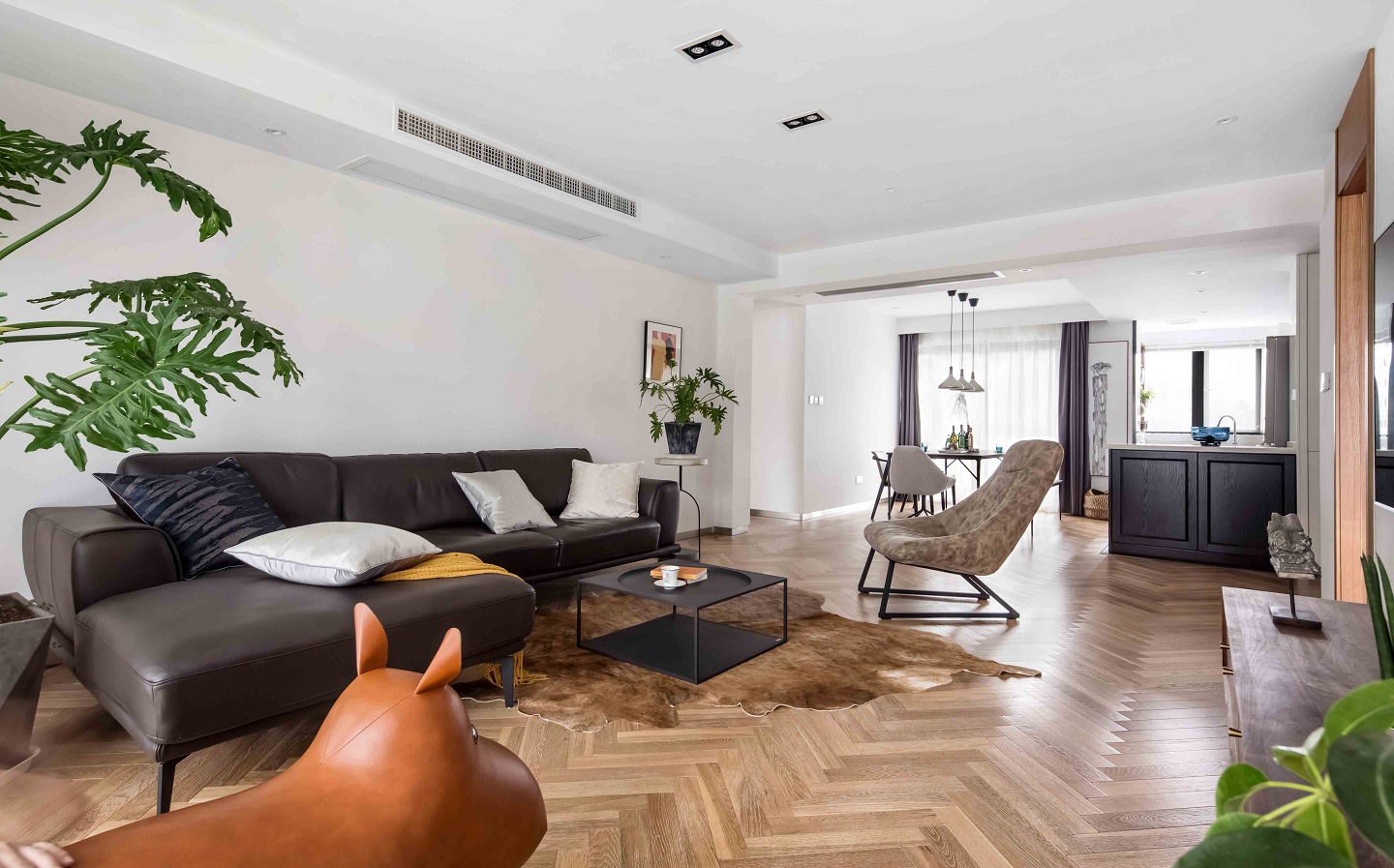 北欧简约和乡村田园,简约北欧庭院设计