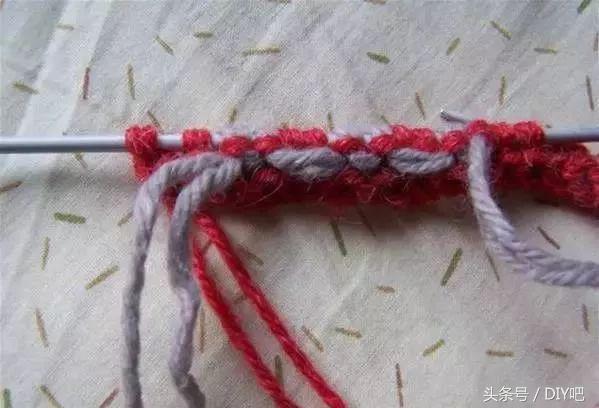 毛线拖鞋棒针编织教程全过程,棒针粗毛线拖鞋编织教程全过程