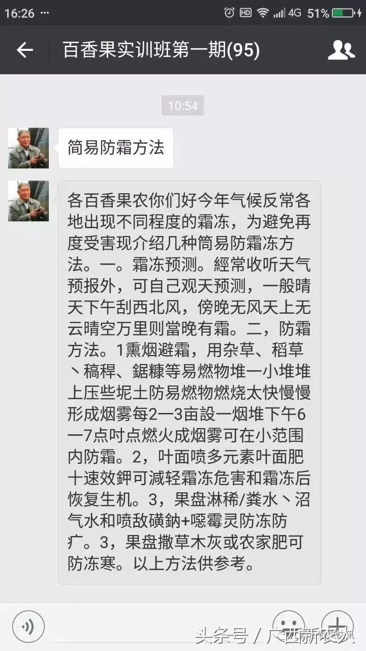 百香果怕霜冻吗,百香果如何对付霜冻天气