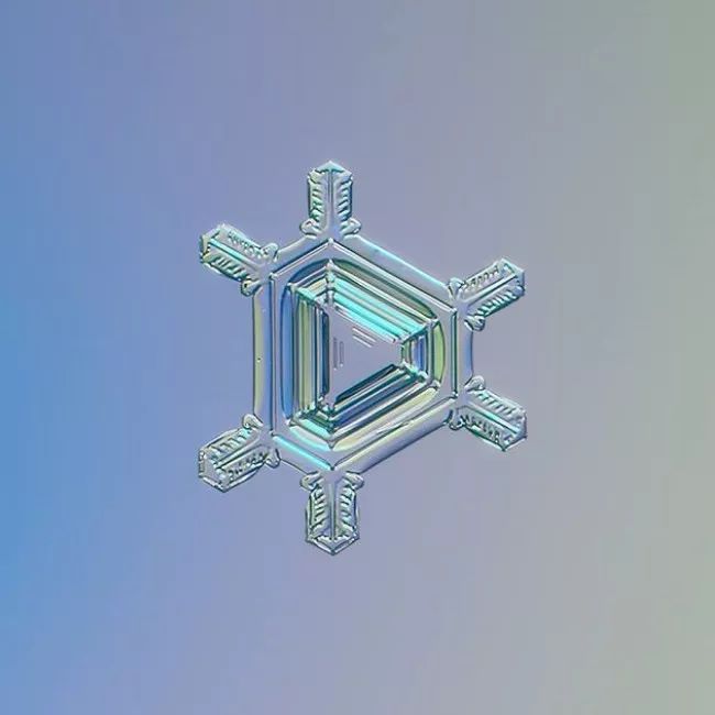 历时8年用微距镜头拍摄的雪花,超级微距拍摄雪花