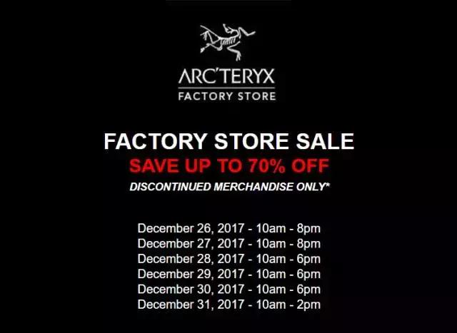 她购物｜70%OFF！始祖鸟年终特卖超全抢购攻略