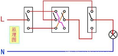 五层楼梯双联双控接线,楼梯双联双控怎么拉线