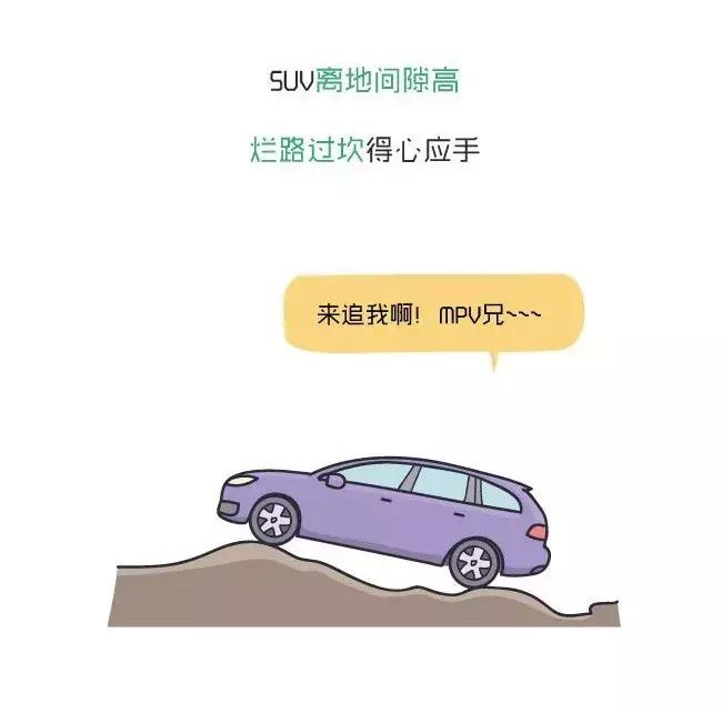 阿柏车画-MPV和SUV到底有什么区别,原来没那么简单