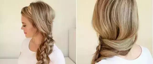 人人皆可学会的一款淑女编发,这一款今年很流行编发简单又优雅