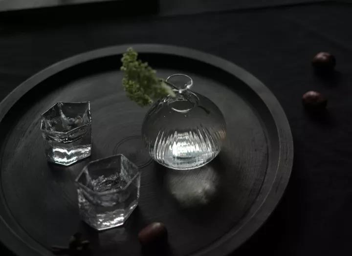 依云玻璃杯,原创自制ins风法式耐高温玻璃杯