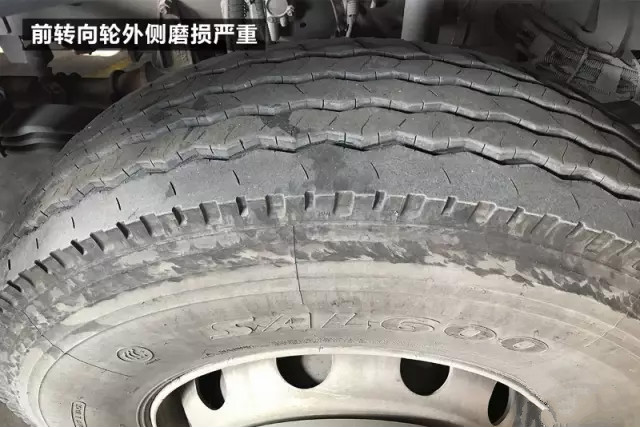 汽车前轮吃胎怎么调整,车辆前轮外侧吃胎