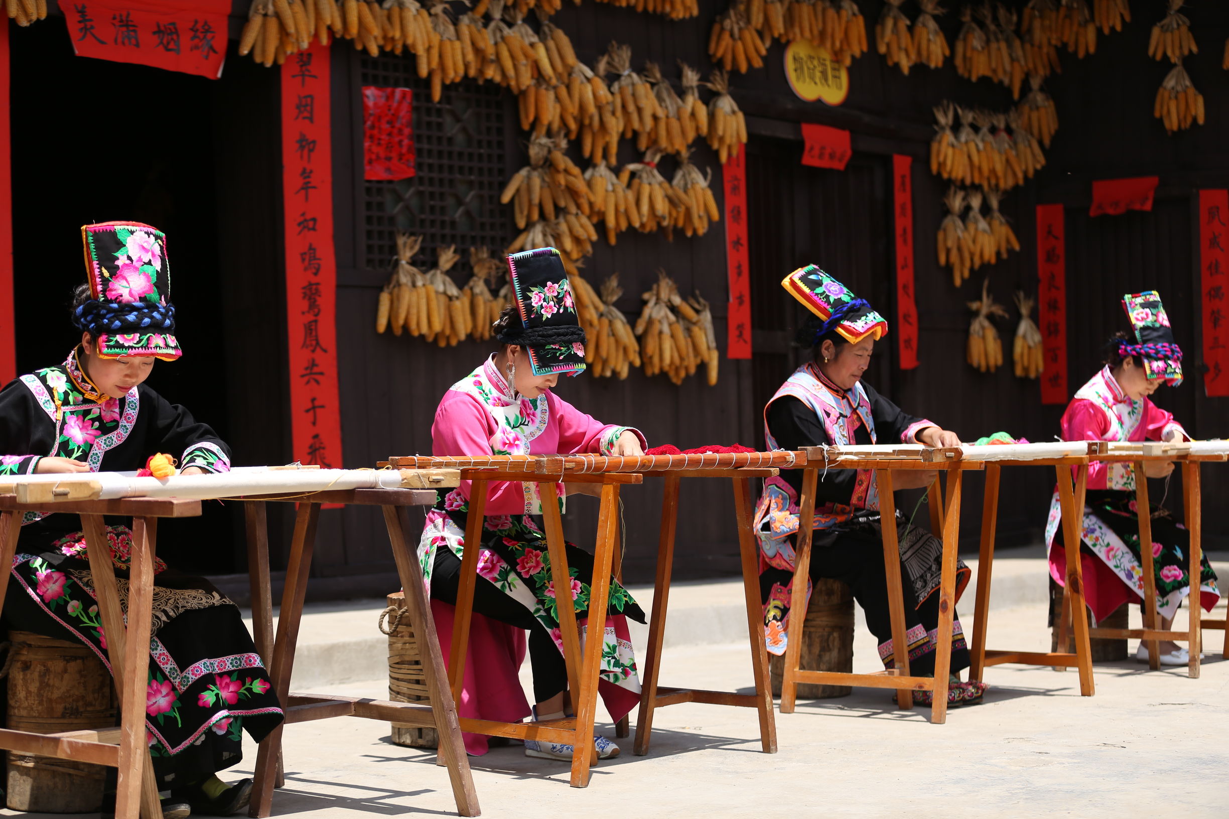 少数民族风十字绣钻石绣,蒙语十字绣钻石绣