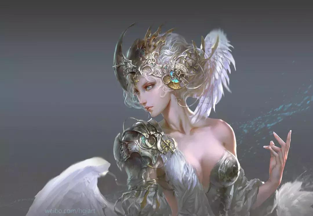 又是一位可以靠脸吃饭，却为画画抛弃铁饭碗，终成CG界的大神！