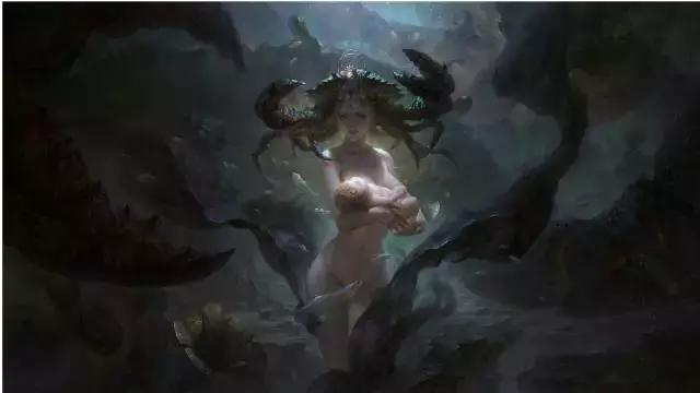 又是一位可以靠脸吃饭，却为画画抛弃铁饭碗，终成CG界的大神！