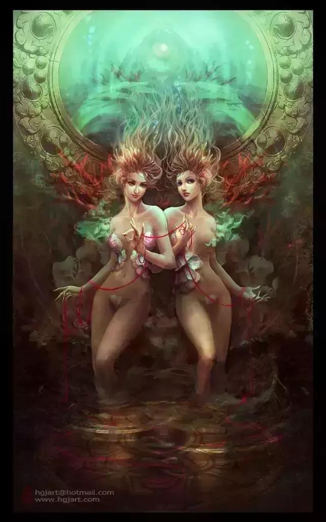 又是一位可以靠脸吃饭，却为画画抛弃铁饭碗，终成CG界的大神！