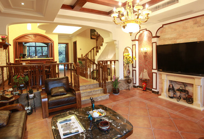 法式古堡砖效果图,欧洲小镇用的什么砖